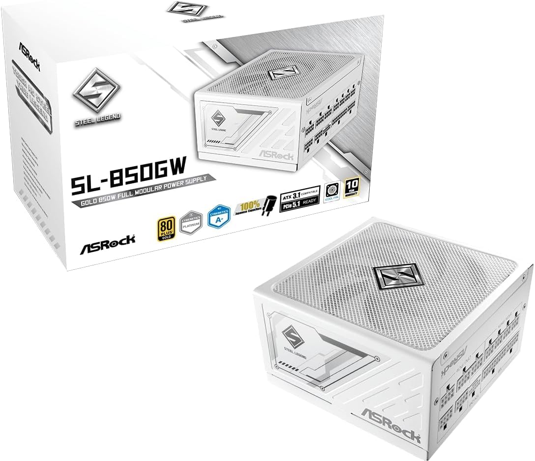 Amazon | ASRockSteel Legend 次世代GPU対応PC電源ユニット850WPCIe5.1